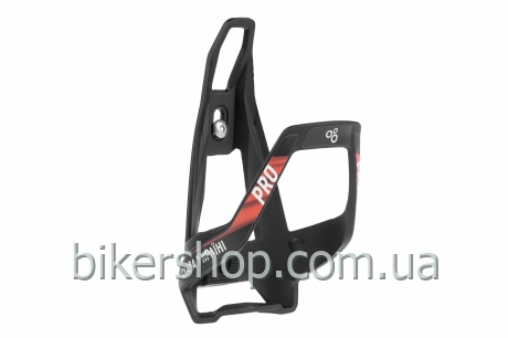 Фляготримач ONRIDE Pro UA пластиковий чорний-червоний